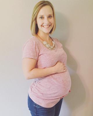 Blonde Preggo Power 