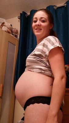Pregnant slut!!