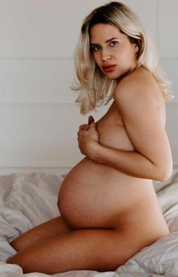 Blonde Pregnant Perfection Motherload 